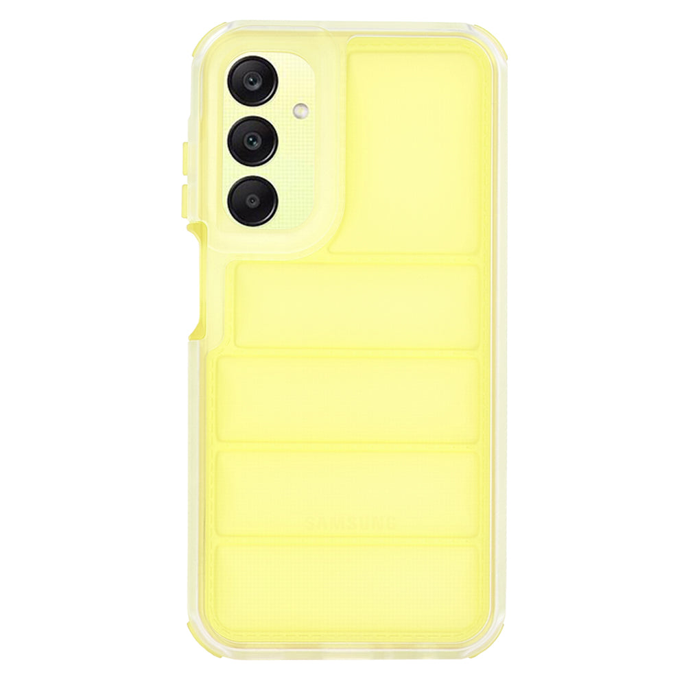 Case for Samsung Galaxy A25 A256, Techsuit, Wave Shield, Yellow