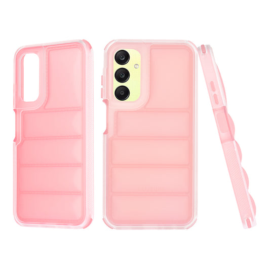 Kuori Samsung Galaxy A25 A256:lle, Techsuit, Wave Shield, Vaaleanpunainen