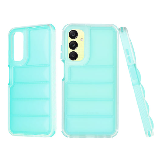 Kuori Samsung Galaxy A25 A256:lle, Techsuit, Wave Shield, Turkoosi