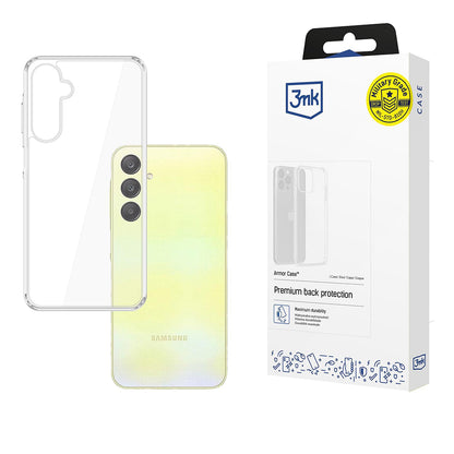 Kuori Samsung Galaxy A26 A266:lle, 3MK, Armor, Läpinäkyvä