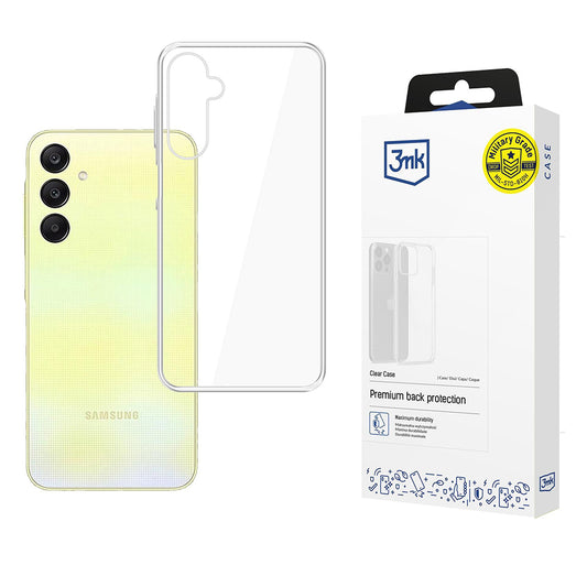 Kuori Samsung Galaxy A26 A266:lle, 3MK, Kirkas, Läpinäkyvä