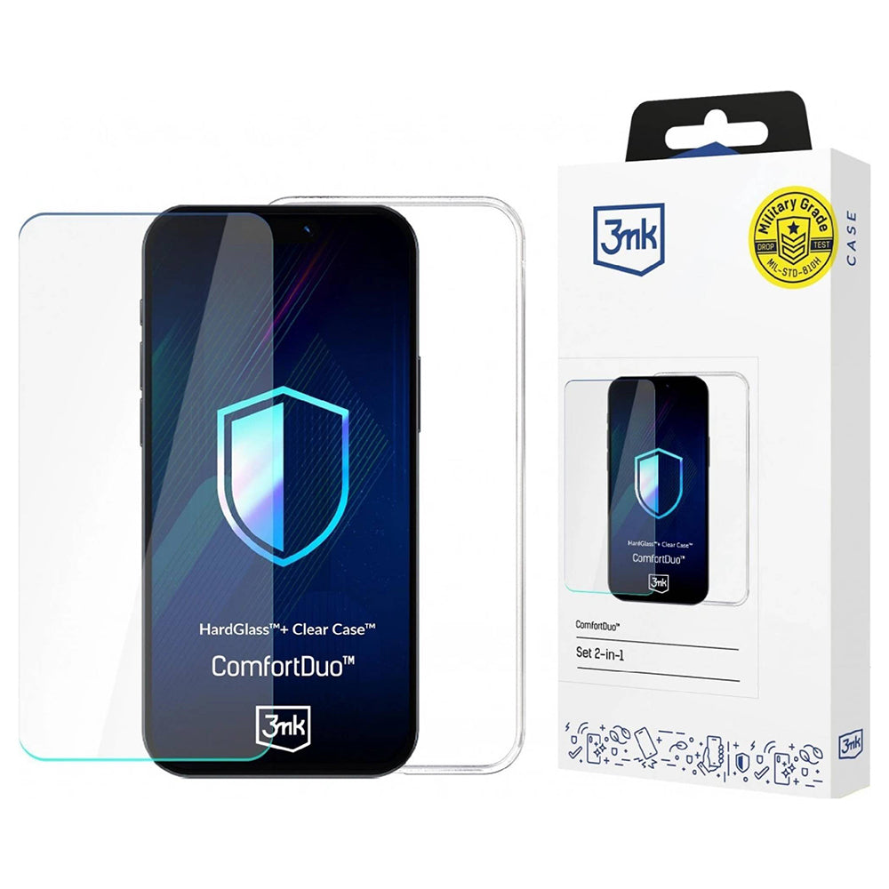 Case for Samsung Galaxy A26 A266, 3MK, ComfortDuo, Transparent