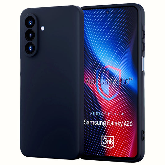 Kuori Samsung Galaxy A26 A266:lle, 3MK, Pro, Mattamusta