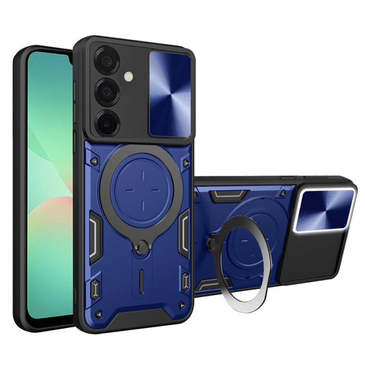 Kuori Samsung Galaxy A26 A266:lle, Techsuit, CamGuard Pro, Sininen