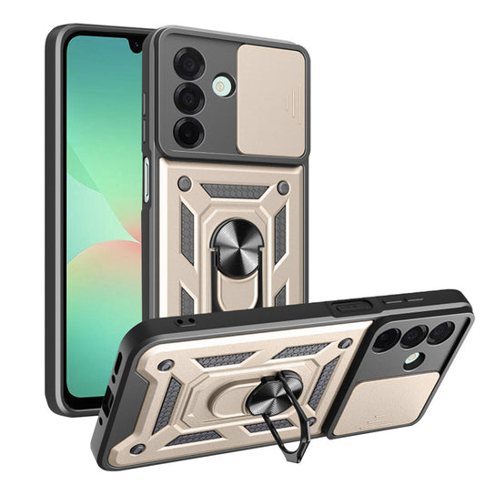 Kuori Samsung Galaxy A26 A266:lle, Techsuit, CamShield, Kultainen