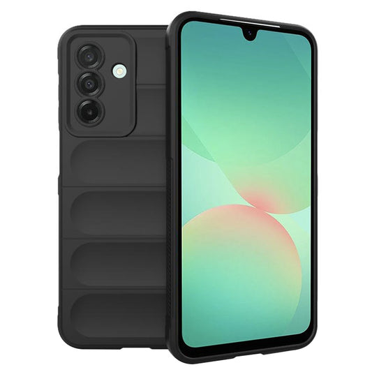 Kuori Samsung Galaxy A26 A266:lle, Techsuit, Magic Shield, Musta