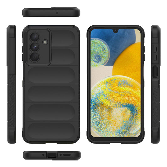 Kuori Samsung Galaxy A26 A266:lle, Techsuit, Magic Shield, Musta