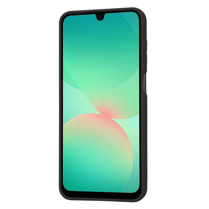 Kuori Samsung Galaxy A26 A266:lle, Techsuit, SoftFlex, Musta