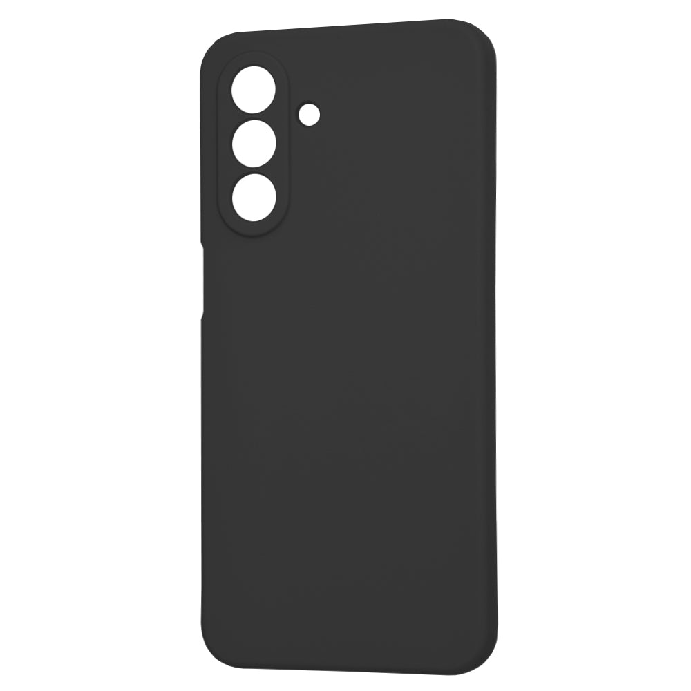 Kuori Samsung Galaxy A26 A266:lle, Techsuit, SoftFlex, Musta