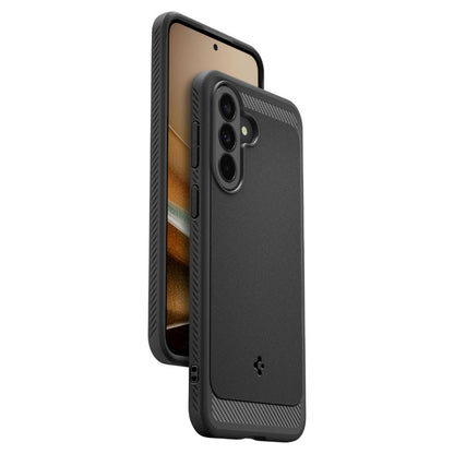 Kuori Samsung Galaxy A27 5G:lle, Spigen, Rugged Armor, Musta ACS11312