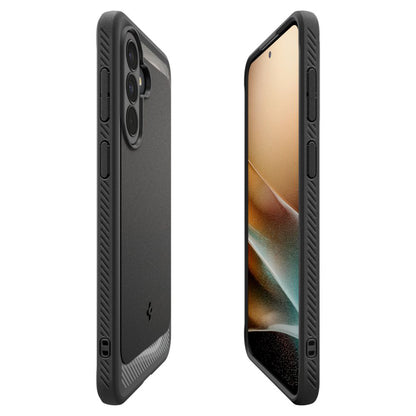 Kuori Samsung Galaxy A27 5G:lle, Spigen, Rugged Armor, Musta ACS11312