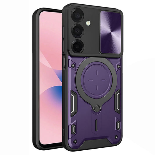 Kuori Samsung Galaxy A27 5G:lle, Techsuit, CamGuard Pro, Violetti