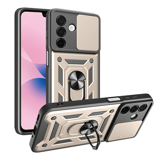 Kuori Samsung Galaxy A27 5G:lle, Techsuit, CamShield, Kultainen