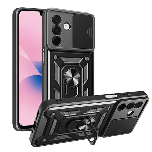 Kuori Samsung Galaxy A27 5G:lle, Techsuit, CamShield, Musta