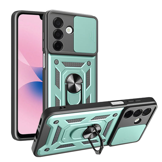 Kuori Samsung Galaxy A27 5G:lle, Techsuit, CamShield, Vihreä
