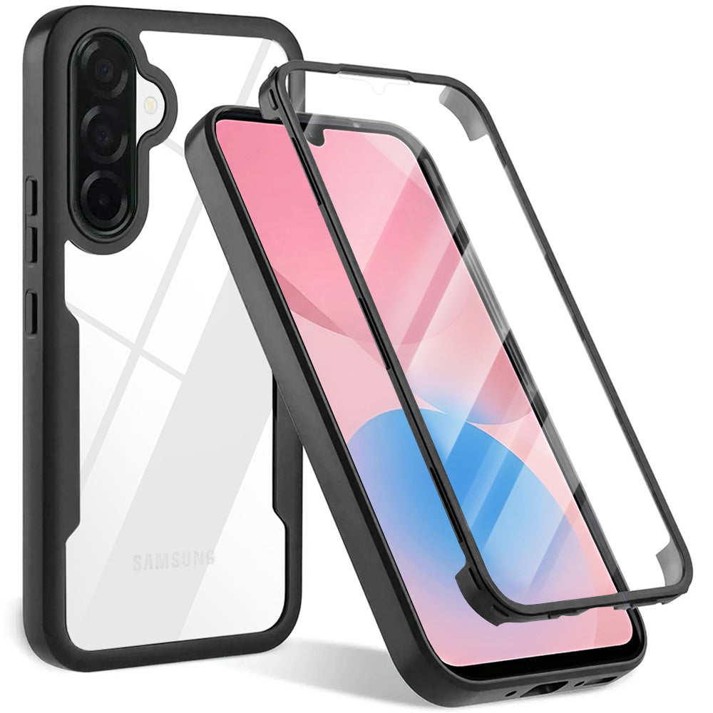 Kuori Samsung Galaxy A27 5G:lle, Techsuit, ColorVerse 360, Musta