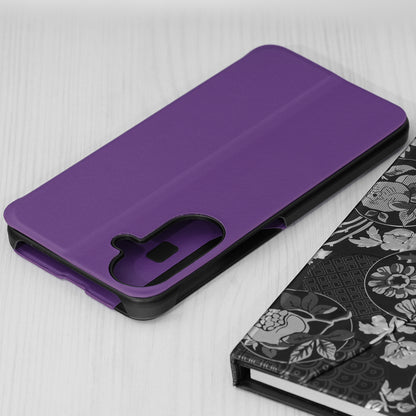Case for Samsung Galaxy A27 5G, Techsuit, eFold New Model, Purple