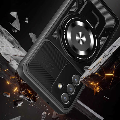 Case for Samsung Galaxy A27 5G, Techsuit, RuggedCam, Gray