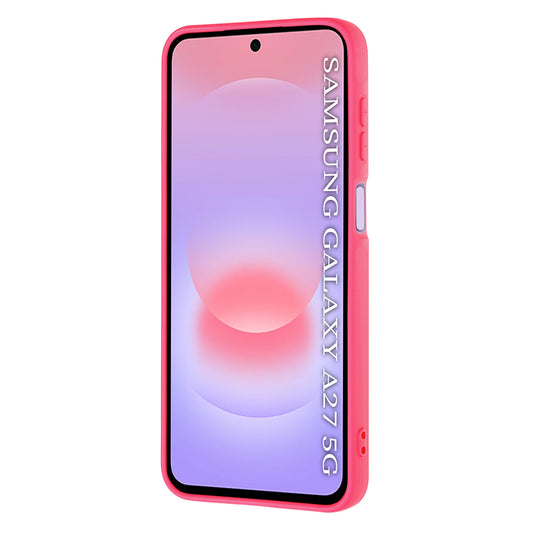 Kuori Samsung Galaxy A27 5G:lle, Techsuit, SoftFlex, Tummanpunainen