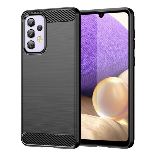 Kuori Samsung Galaxy A32 5G A326:lle, Techsuit, Hiili, Musta
