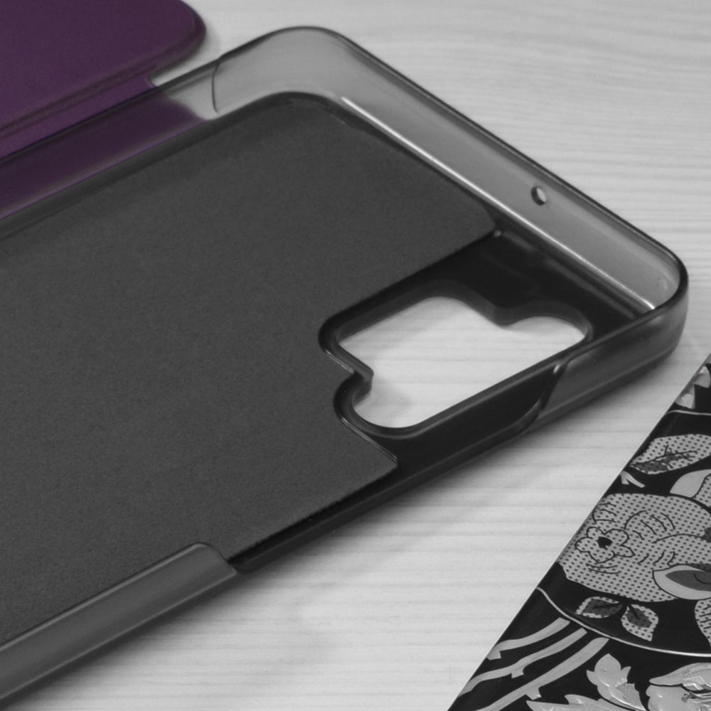 Kuori Samsung Galaxy A32 A325:lle, Techsuit, eFold, Violetti
