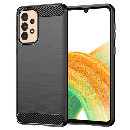 Kuori Samsung Galaxy A33 5G A336:lle, Techsuit, Hiili, Musta