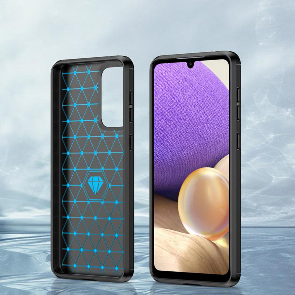 Kuori Samsung Galaxy A33 5G A336:lle, Techsuit, Hiili, Musta