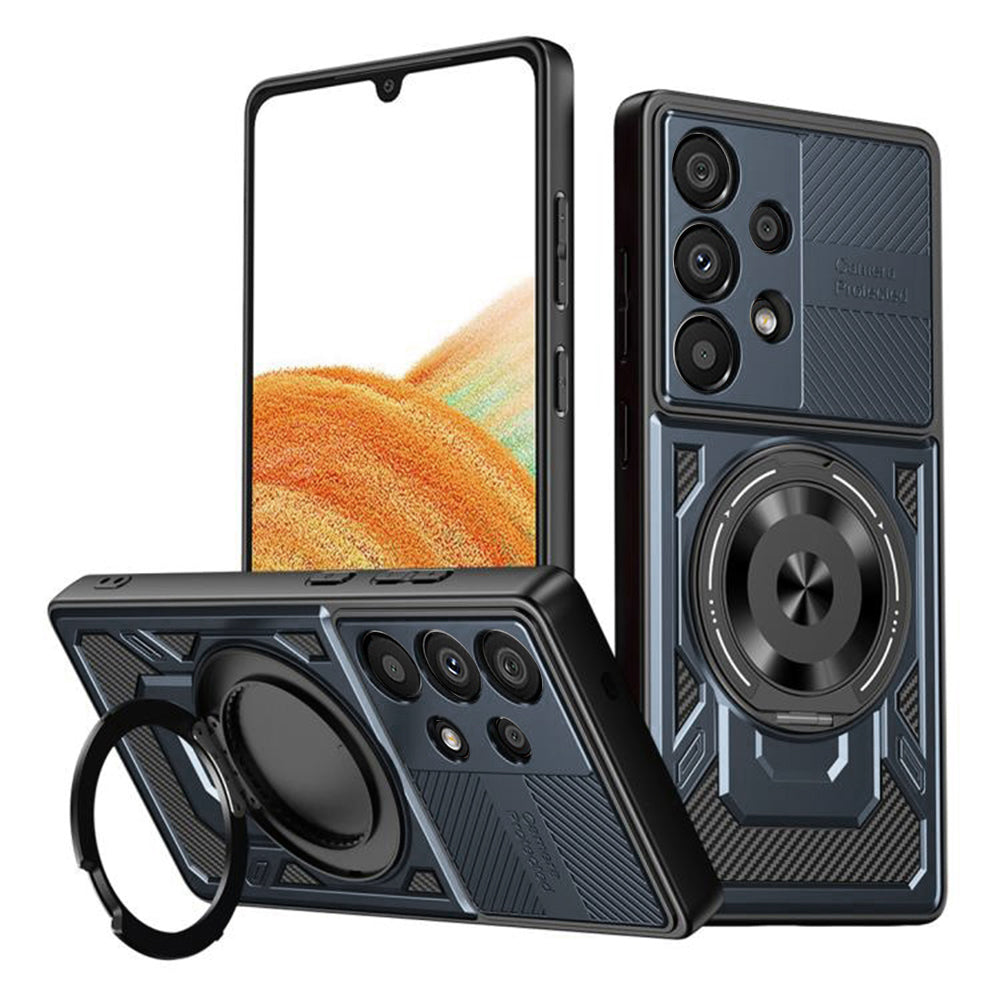 Kuori Samsung Galaxy A33 5G A336:lle, Techsuit, RuggedCam, Sininen