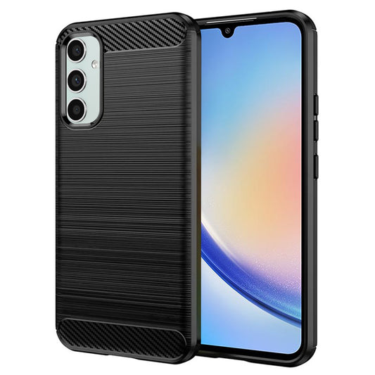 Kuori Samsung Galaxy A34 A346:lle, Techsuit, Hiili, Musta
