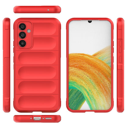 Kuori Samsung Galaxy A34 A346:lle, Techsuit, Magic Shield, Musta