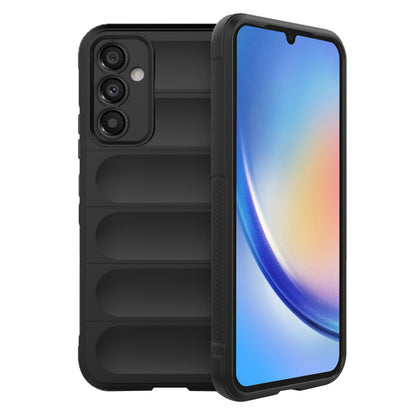 Kuori Samsung Galaxy A34 A346:lle, Techsuit, Magic Shield, Musta