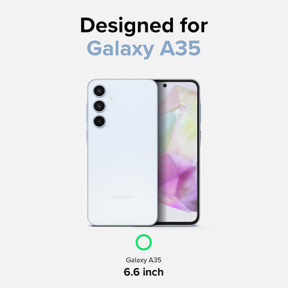 Kuori Samsung Galaxy A35 5G A356:lle, Ringke, Fusion Card, Läpinäkyvä