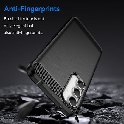 Kuori Samsung Galaxy A35 5G A356:lle, Techsuit, Hiili, Musta