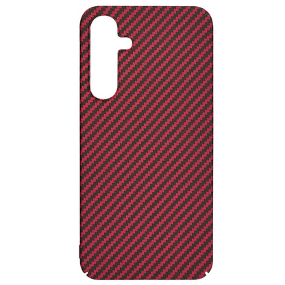 Kuori Samsung Galaxy A35 5G A356:lle, Techsuit, Carbonite FiberShell, Punainen