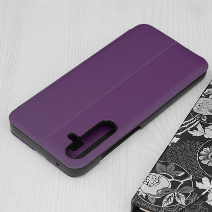 Kuori Samsung Galaxy A35 5G A356:lle, Techsuit, eFold, Violetti