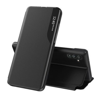 Kuori Samsung Galaxy A35 5G A356:lle, Techsuit, eFold, Musta