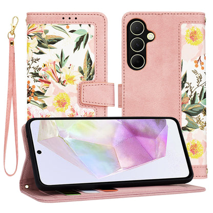 Kuori Samsung Galaxy A35 5G A356:lle, Techsuit, FlipCraft, Vaaleanpunainen