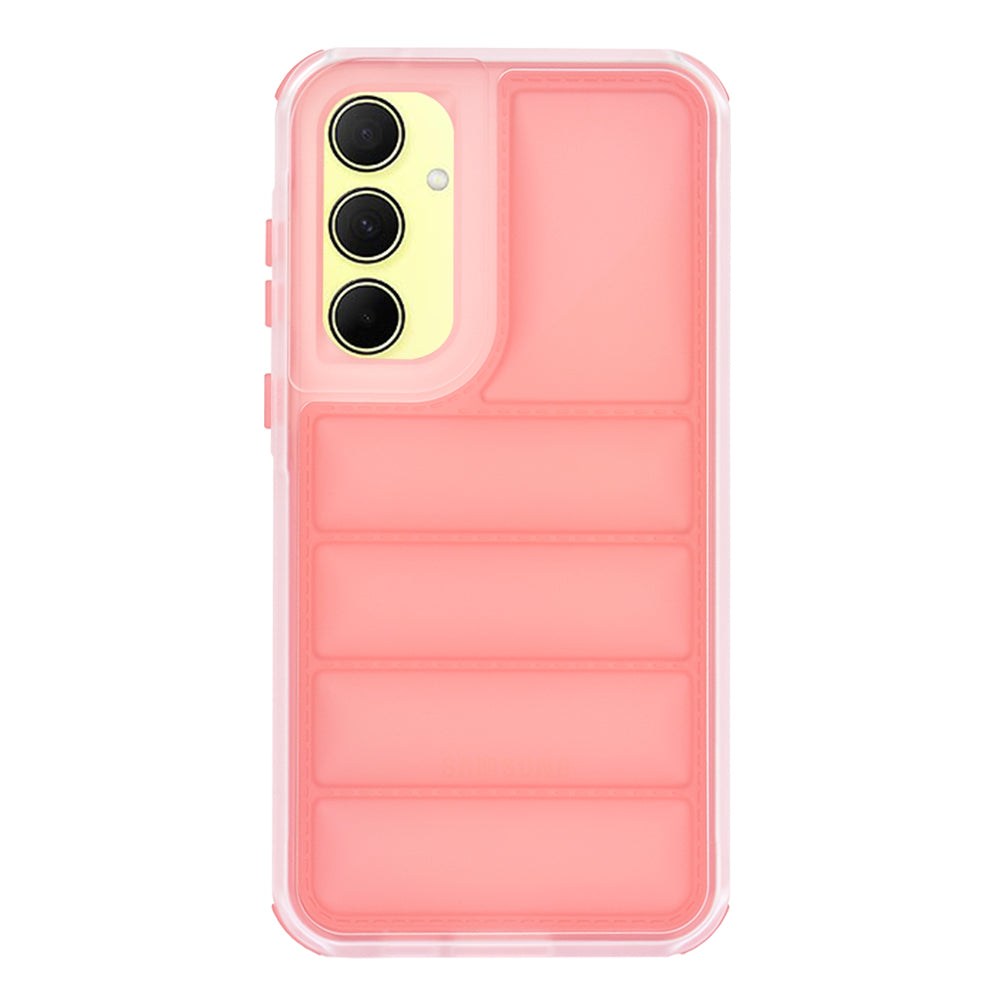Kuori Samsung Galaxy A35 5G A356:lle, Techsuit, Wave Shield, Punainen