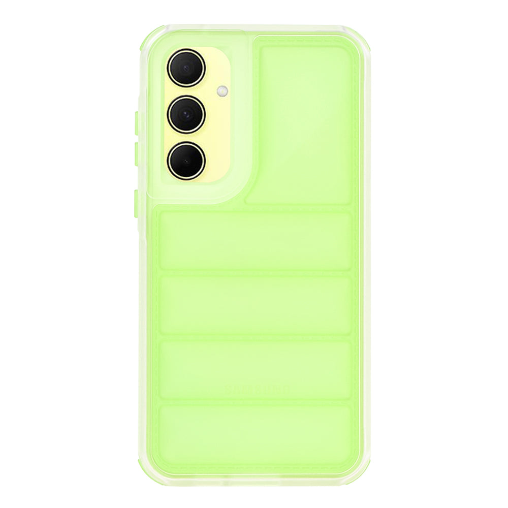 Kuori Samsung Galaxy A35 5G A356:lle, Techsuit, Wave Shield, Vihreä