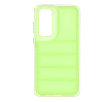 Kuori Samsung Galaxy A35 5G A356:lle, Techsuit, Wave Shield, Vihreä