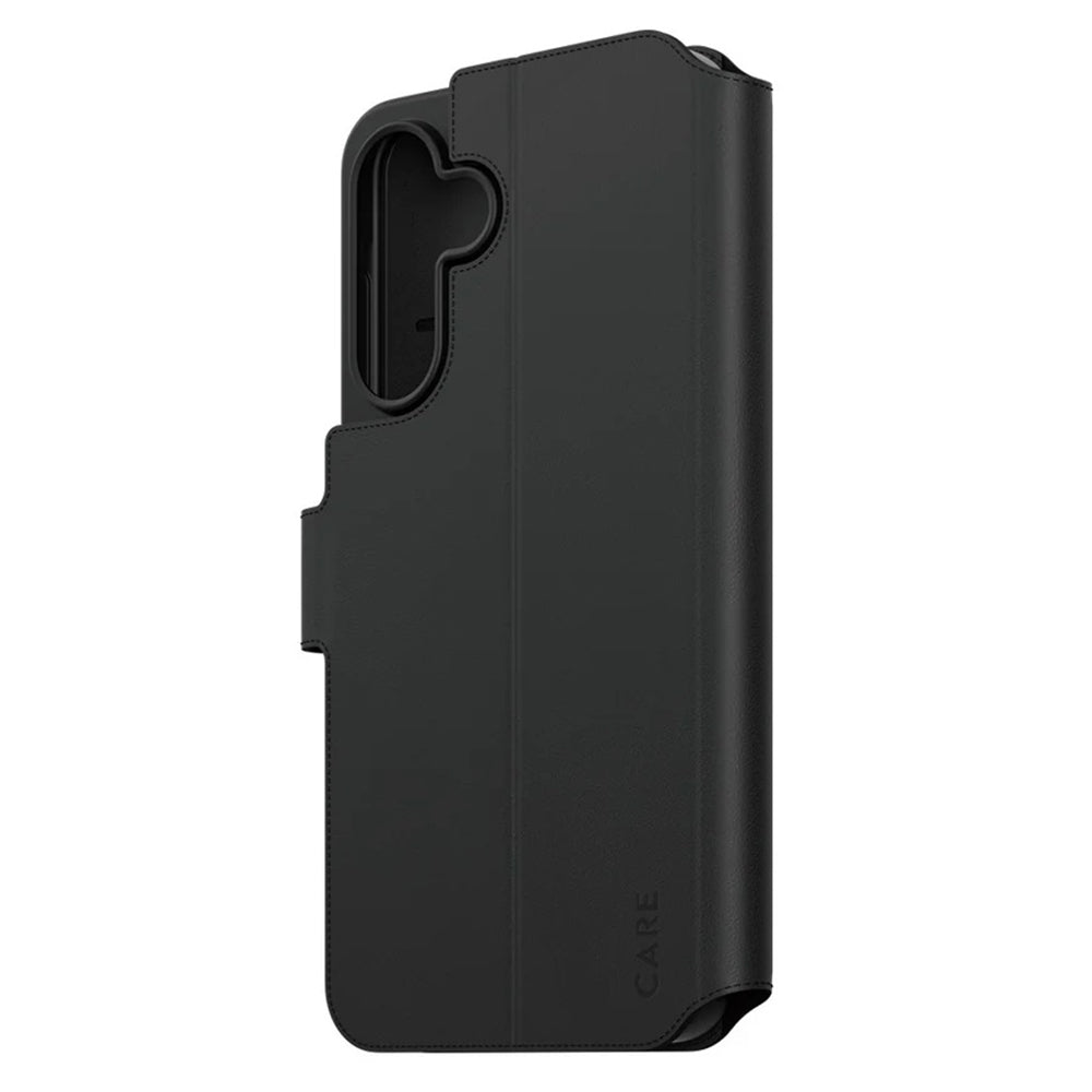 Kotelo Samsung Galaxy A36 A366:lle, PanzerGlass, Care Feature Kickstand Wallet, Musta