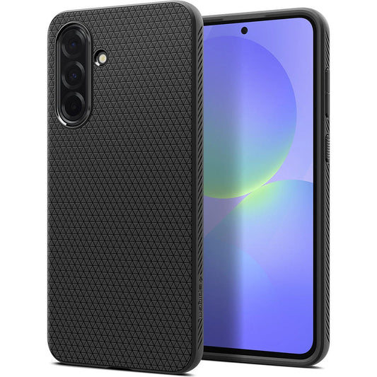Suojakotelo Samsung Galaxy A36 A366:lle, Spigen, Liquid Air, Mattamusta ACS09199