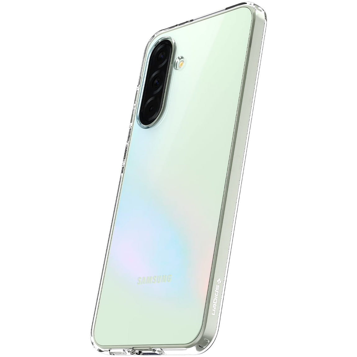Kotelo Samsung Galaxy A36 A366:lle, Spigen, Liquid Crystal, Läpinäkyvä ACS09167