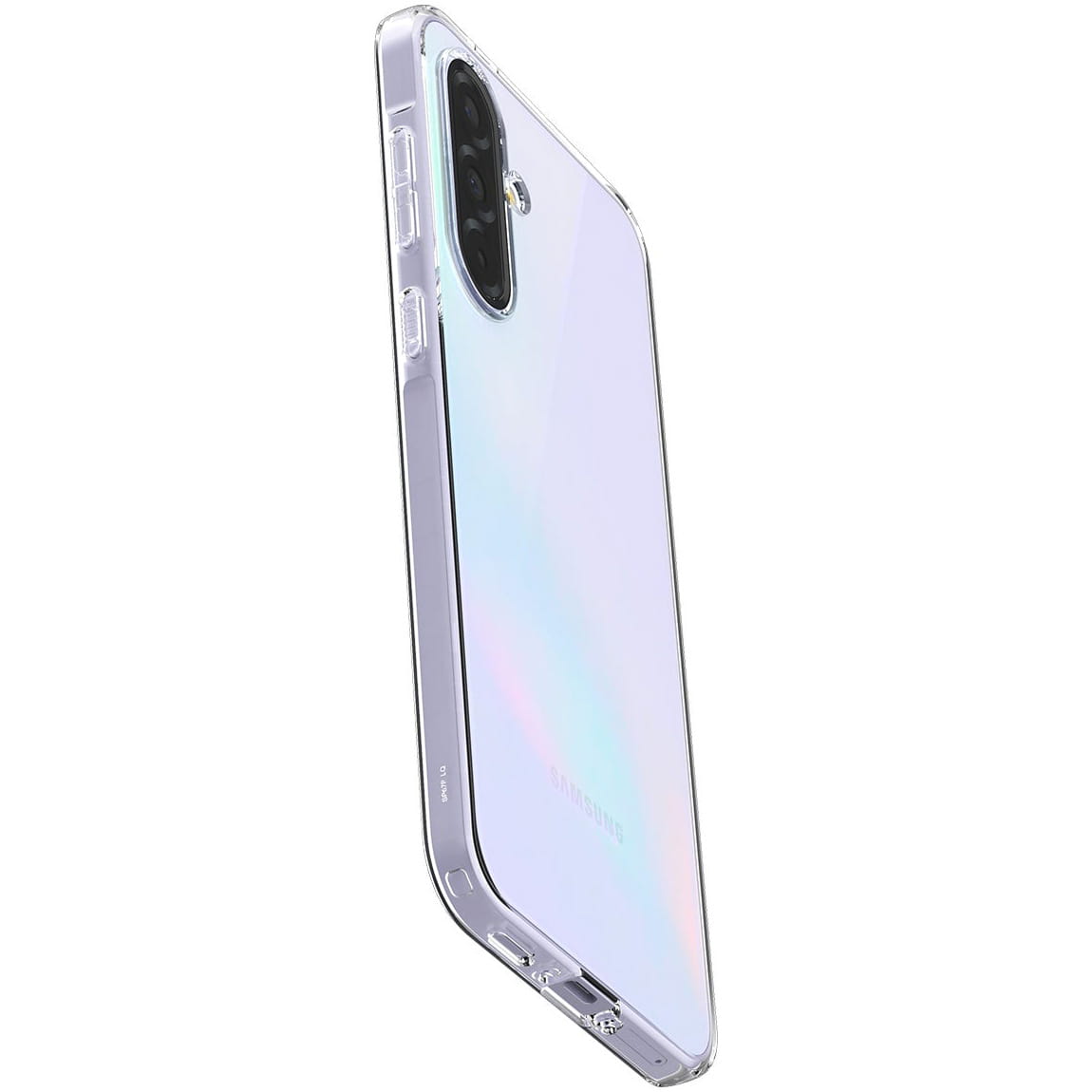Kotelo Samsung Galaxy A36 A366:lle, Spigen, Liquid Crystal, Läpinäkyvä ACS09167