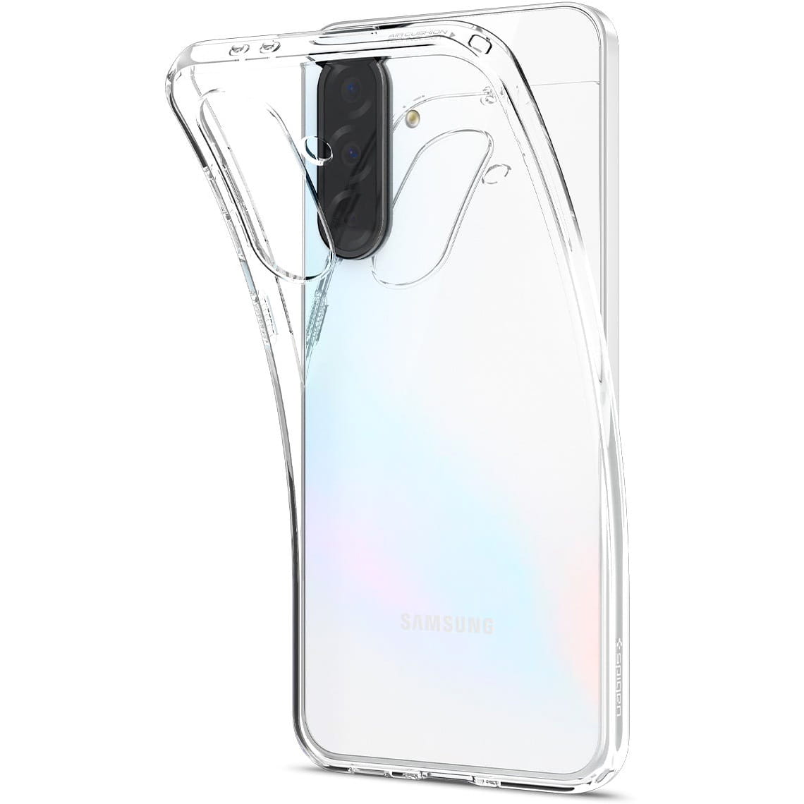 Kotelo Samsung Galaxy A36 A366:lle, Spigen, Liquid Crystal, Läpinäkyvä ACS09167