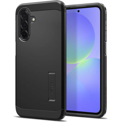 Kotelo Samsung Galaxy A36 A366:lle, Spigen, Tough Armor, Musta
