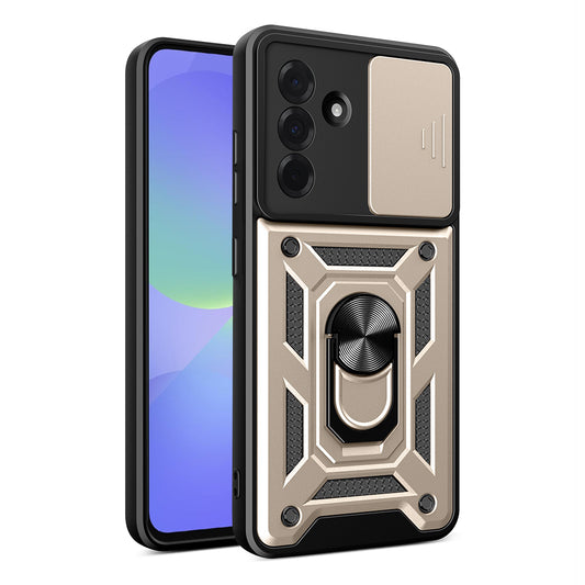 Kuori Samsung Galaxy A36 A366:lle, Techsuit, CamShield, Kultainen