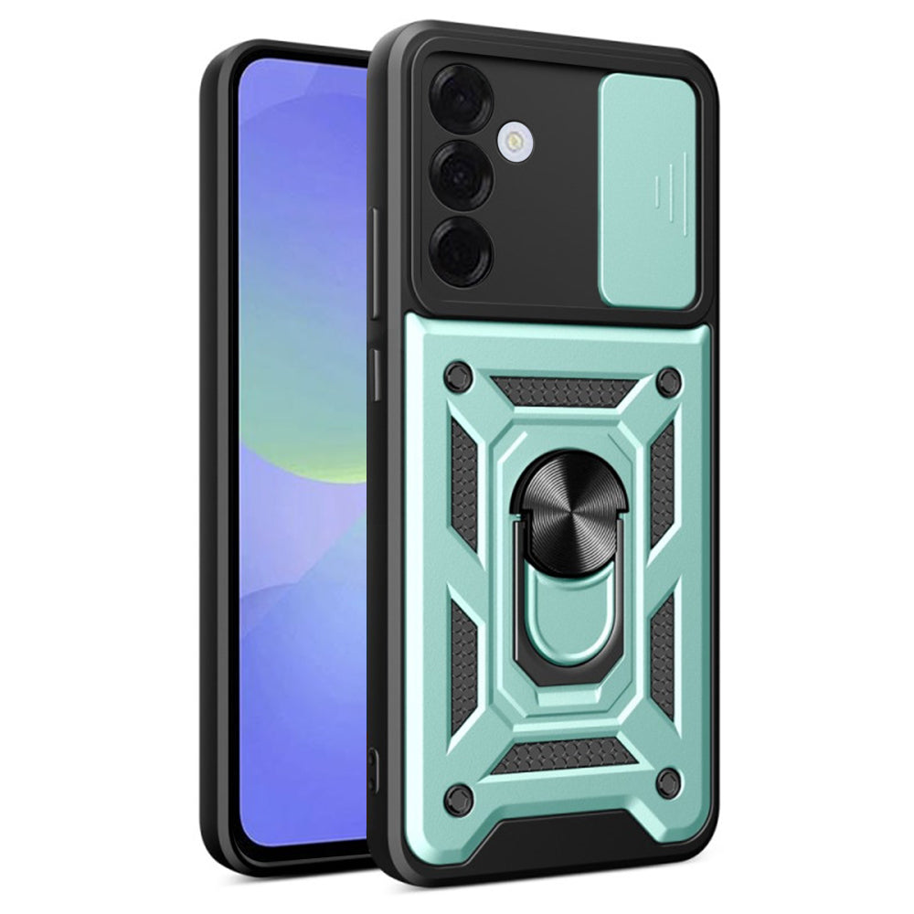 Kuori Samsung Galaxy A36 A366:lle, Techsuit, CamShield, Vihreä