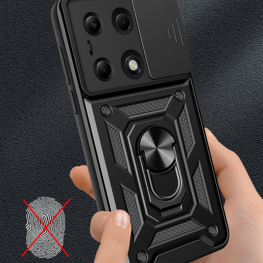 Kuori Samsung Galaxy A36 A366:lle, Techsuit, CamShield, Vihreä