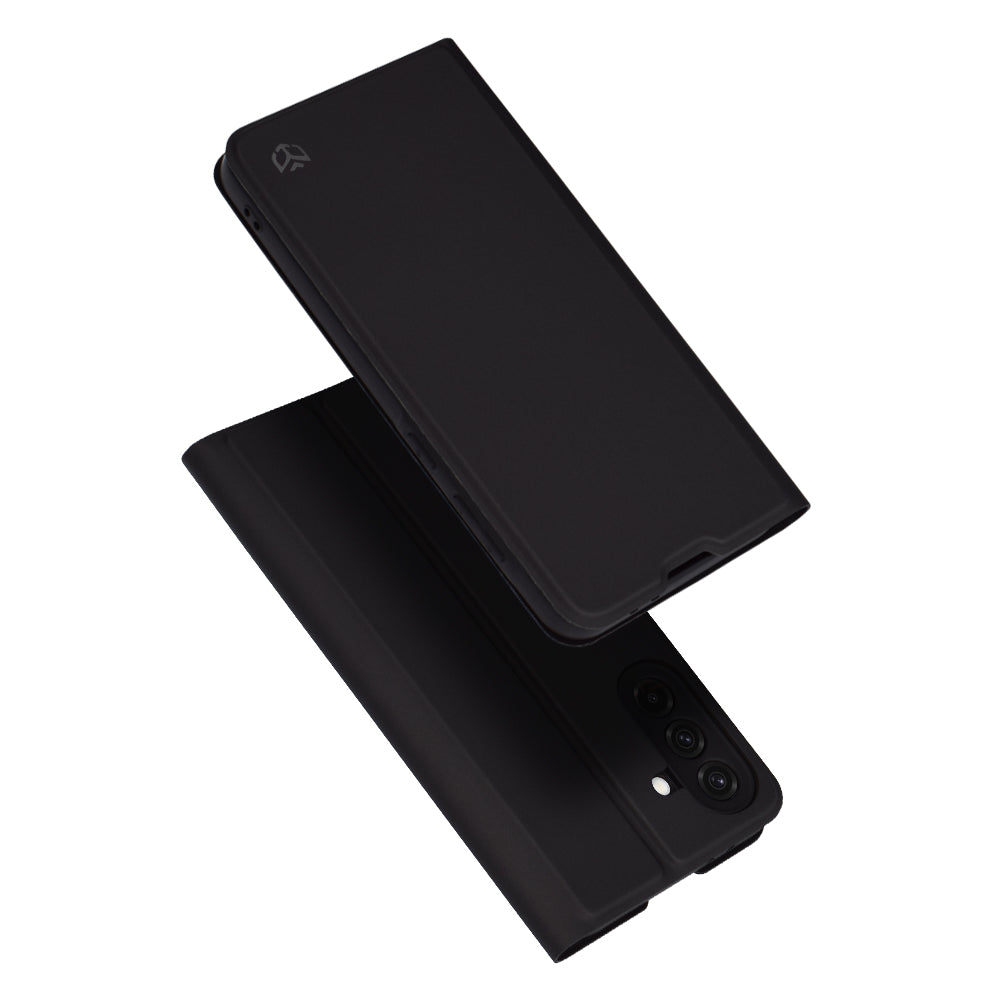 Kuori Samsung Galaxy A36 A366:lle, Techsuit, Magskin Book, Musta